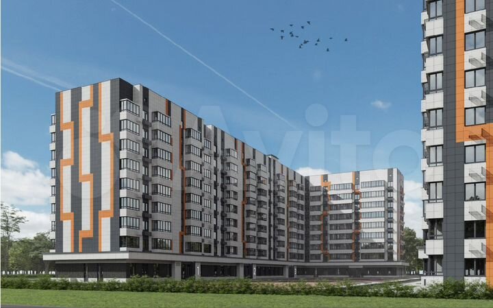 Квартира-студия, 24,9 м², 19/19 эт.
