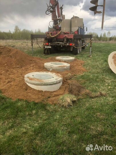 Колодец за один день машиной