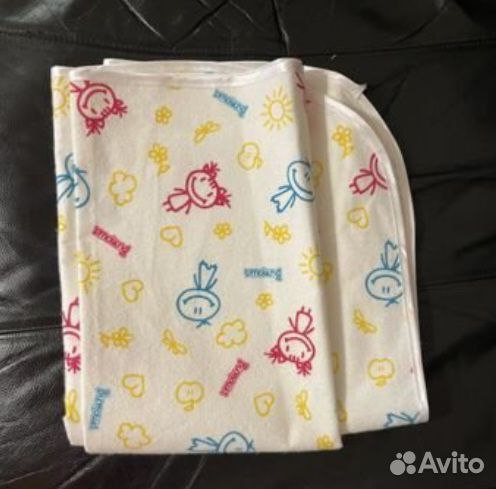 Наматрасник махровый клеенка для детской кровати