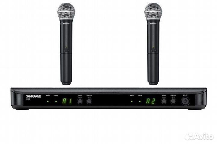 Shure BLX288E/PG58-M17