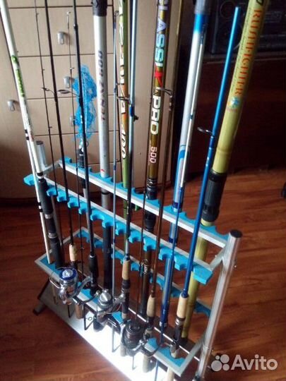 Стойка для хранения спиннигов и удилищ