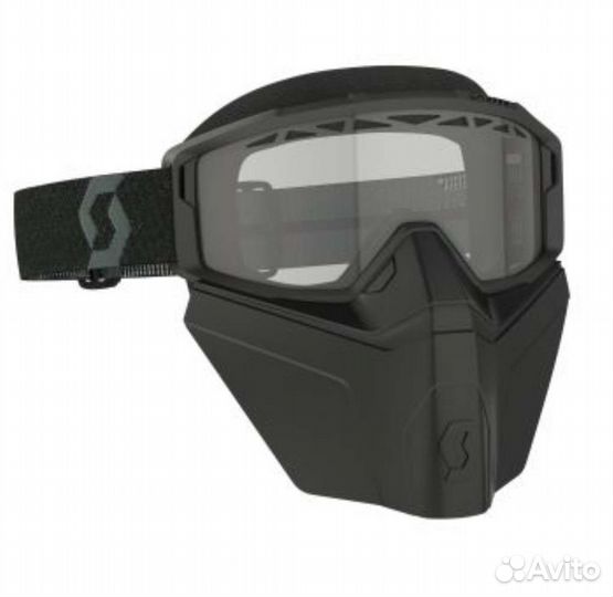 Очки снегоходные с маской Scott