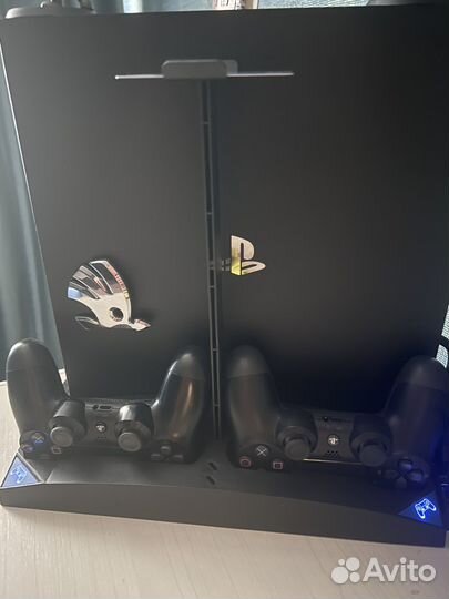 Подставка для приставки playstation 4 fat/slim/pro