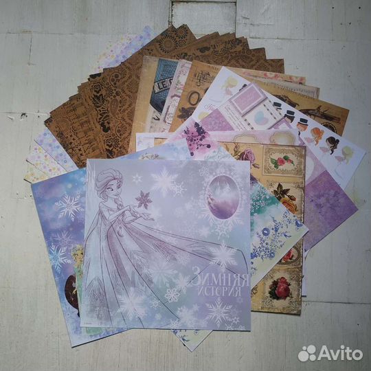 Бумага для скрапбукинга