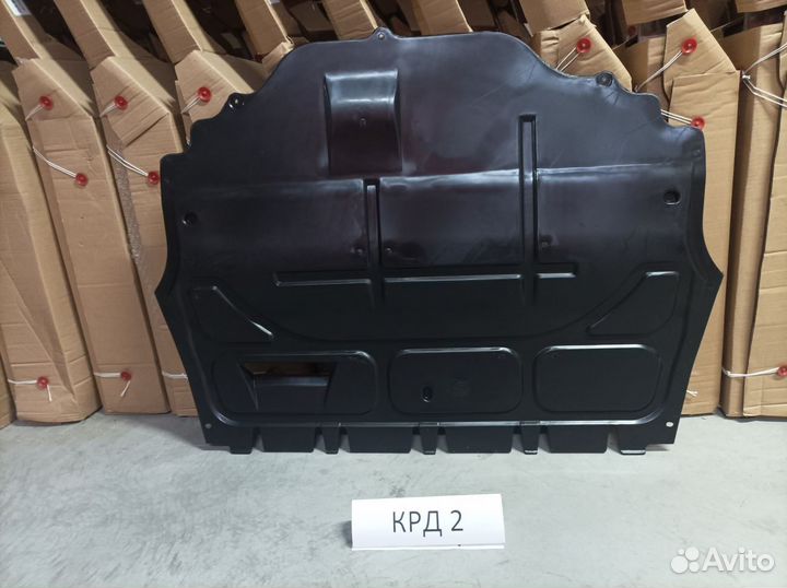 Защита двигателя Volkswagen Polo Sedan 5 2010