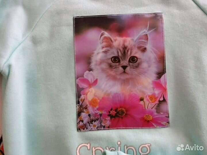 Кофта для девочки двойни 110