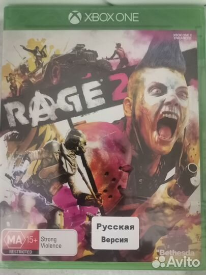 Игра на xbox one rage 2