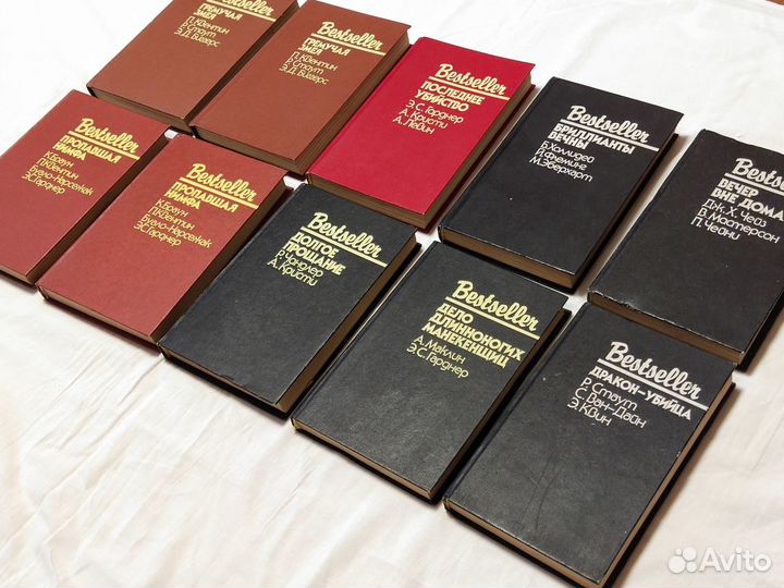 Сборник детективов Bestseller, американские авторы