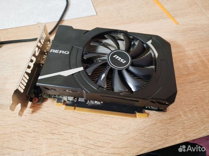 Видеокарта gtx 1050 ti 4gb msi