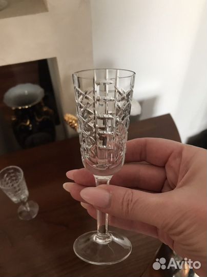Хрустальные рюмки времен СССР