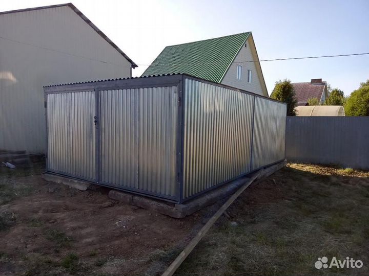 Гараж металлический