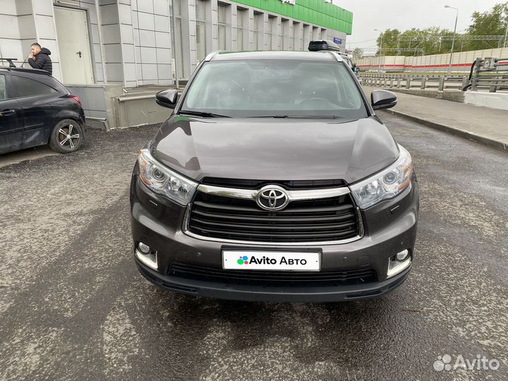 Toyota Highlander 3.5 AT, 2014, 125 500 км