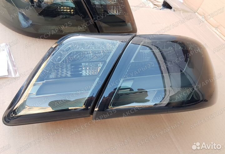 Стопы LED тюнинг Toyota Camry 40 45 2006-2011 Черн