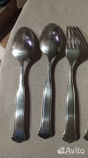 Старинные столовые приборы