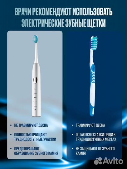 Электрическая зубная щетка