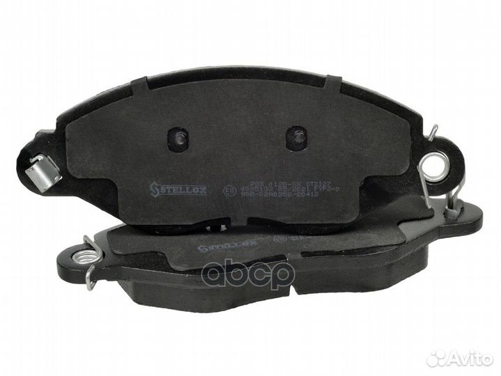 783 012B-SX колодки дисковые п. с антискрип. п