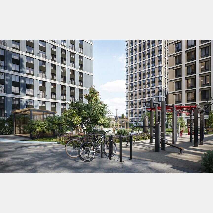 2-к. квартира, 59,1 м², 8/15 эт.