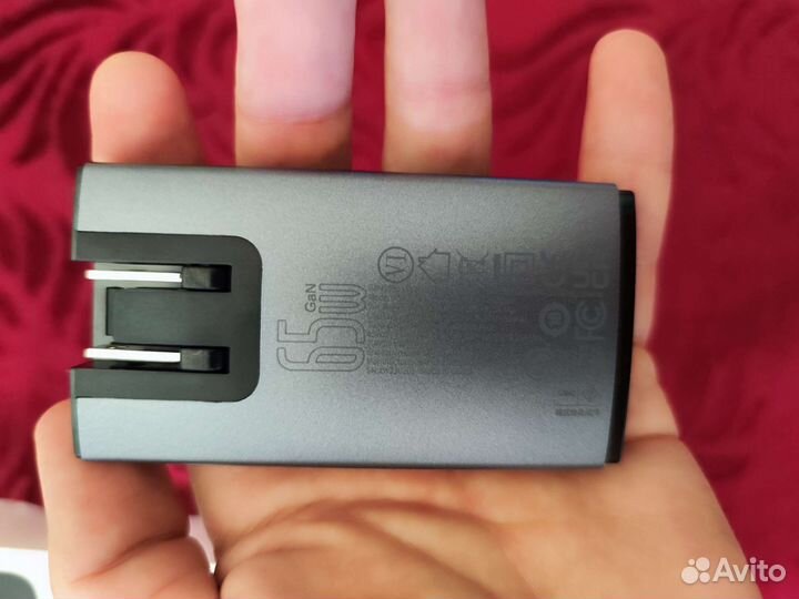 Зарядное устройство baseus 65W