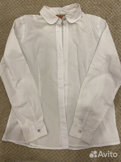 Рубашка белая школьная