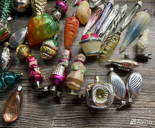 Елочные игрушки СССР