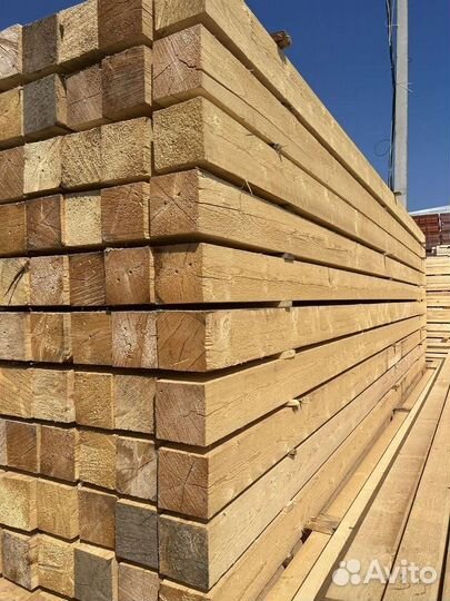 Брус обрезной 50х50 3-6M