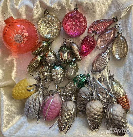 Елочные игрушки СССР