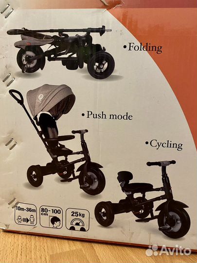 Велосипед qplay rito чёрный