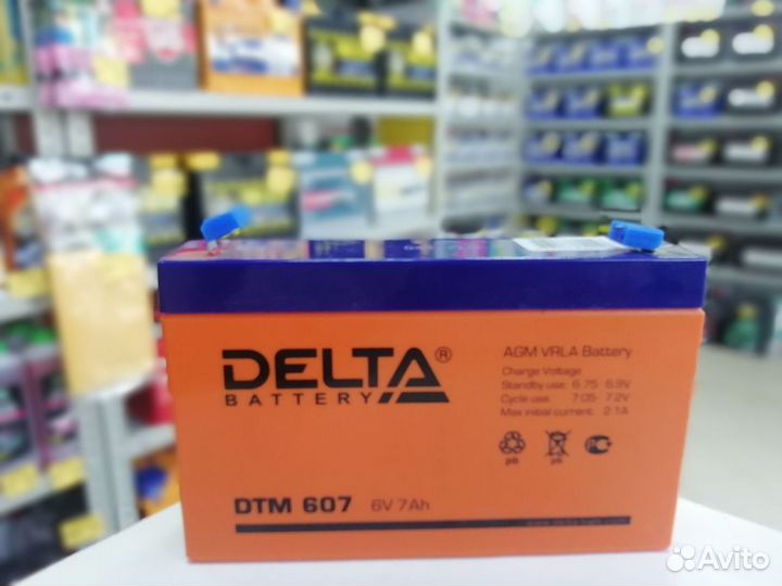 Аккумулятор Delta DTM 607