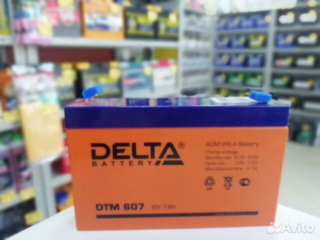 Аккумулятор Delta DTM 607