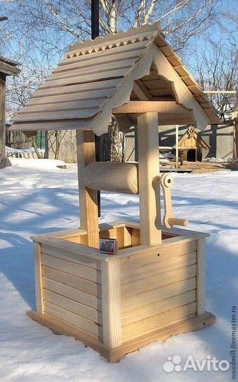 Колодец декоративный