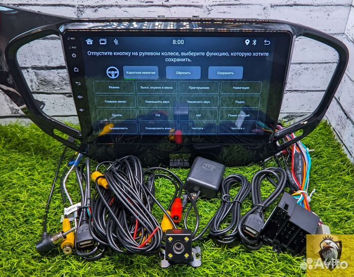 Магнитола 2/32 LADA Vesta+камера