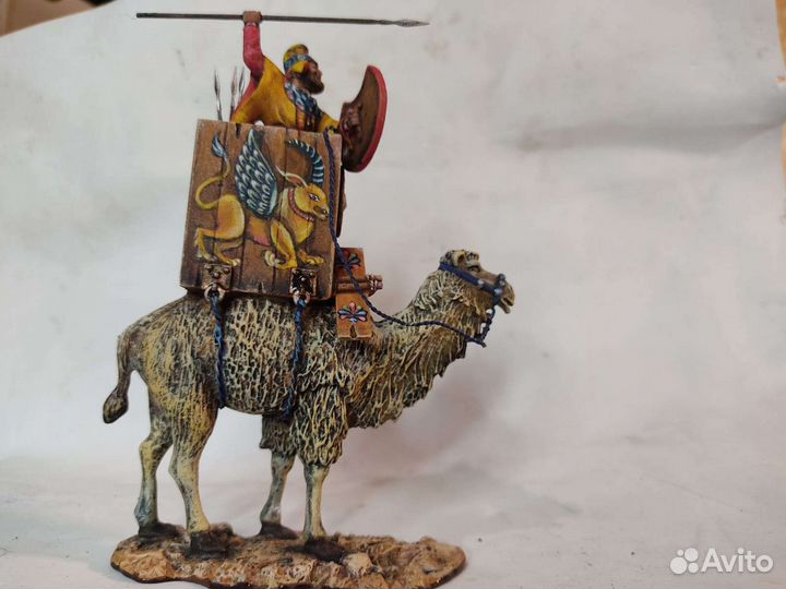 Оловянная фигурка. Боевой верблюд