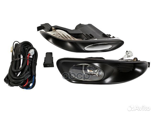 Фара противотум комплект лев+прав+решетки + провод