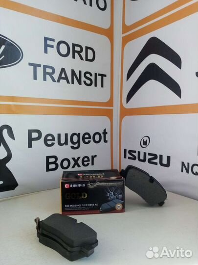 Тормозные колодки(диск-ые) задние на hyundai HD35