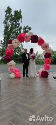 Свадебная арка фотозона декор