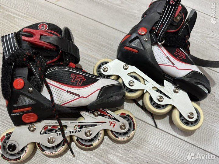 Роликовые коньки детские раздвижные