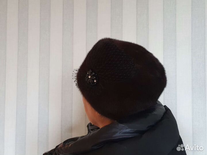 Шапки меховые - норка и чернобурка