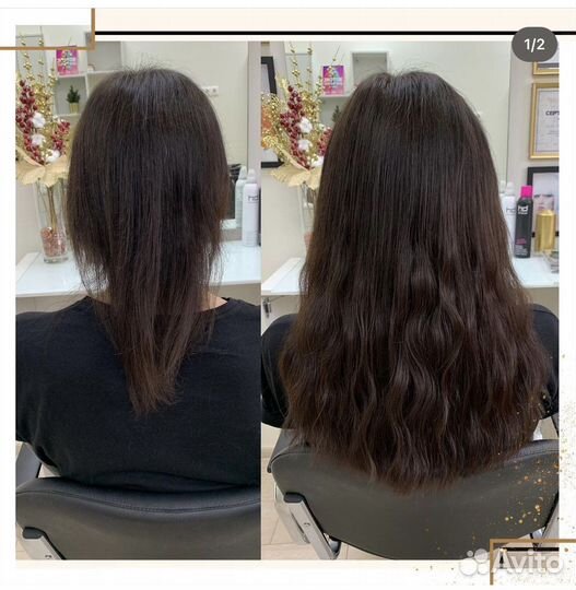 Наращивание волос, загущение, обучение Бутово