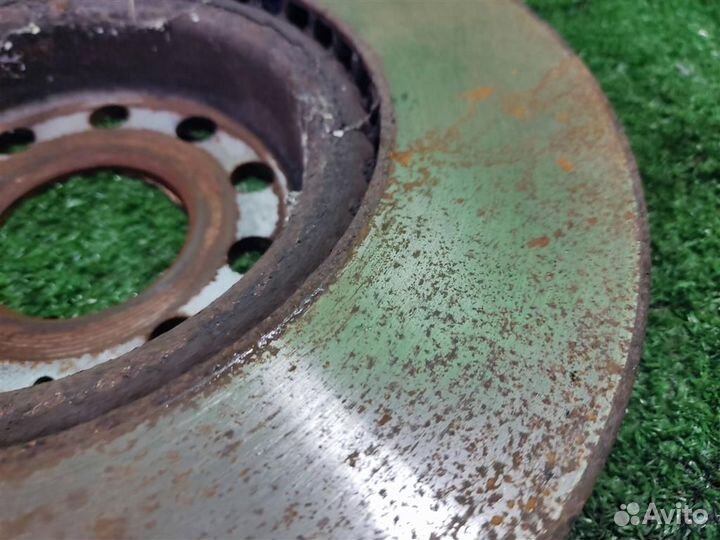 Диск тормозной передний volkswagen Caddy 3 2013