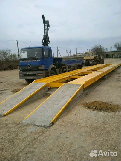 Весы автомобильные электронные