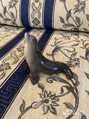 Тюлень лфз. Фарфоровая статуэтка