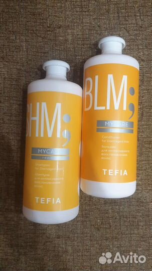Шампунь и бальзам Tefia профессиональный