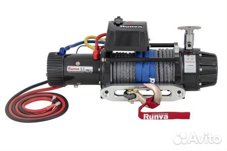 Лебедка 12V Runva 9500lbs\4350кг EWB9500-Q-srmac