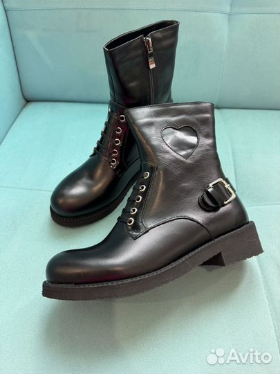 Ботинки натуральная кожа