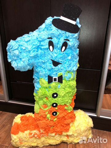 Цифра 1 на день рождения