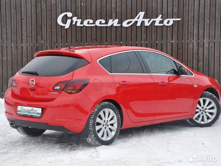 Opel Astra 1.4 AT, 2011, 213 422 км