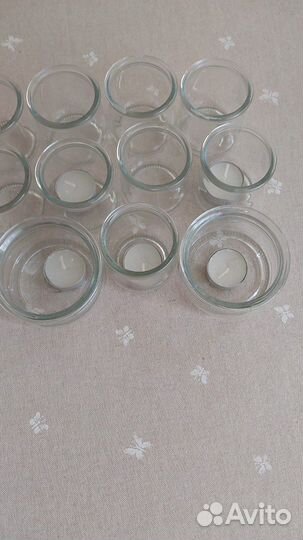 Свечи в стаканчике