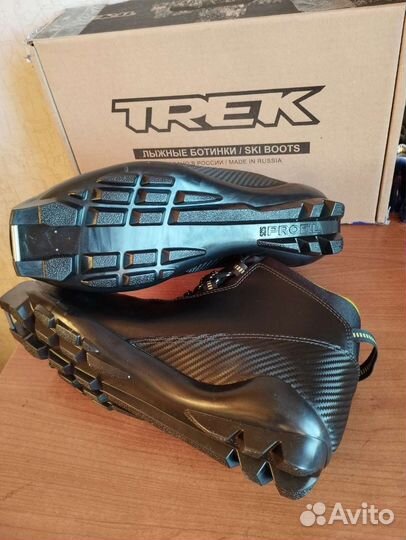 Ботинки лыжные новые trek р. 45 28,5 см