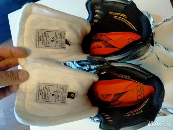 Вратарские коньки ccm Super Tacks AS1 9,5D