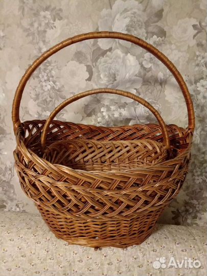 Корзины плетеные